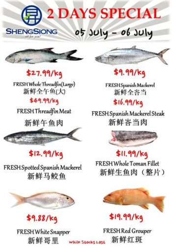 Sheng-Siong-Supermarket-Fresh-Seafood-Promotion-1-350x506 5-6 Jul 2022: Sheng Siong Supermarket Fresh Seafood Promotion