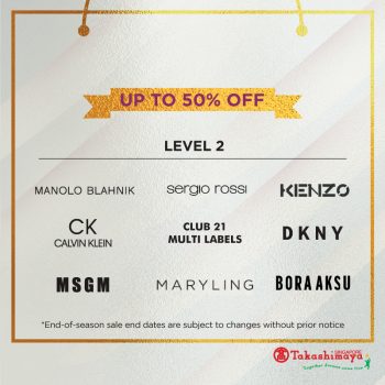 Takashimaya-Branded-Boutiques-End-of-Season-Sale4-350x350 1-30 Jul 2022: Takashimaya Branded Boutiques End of Season Sale