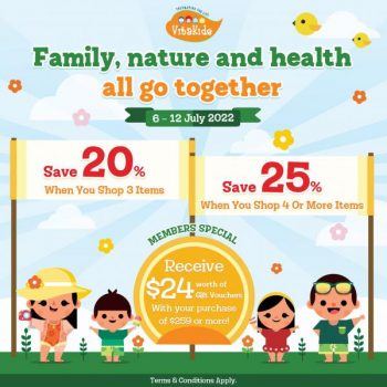 VitaKids-Family-Nature-Health-Promotion-350x350 6-12 Jul 2022: VitaKids Family, Nature & Health Promotion