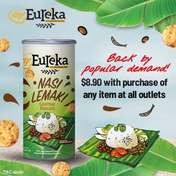 myEureka-Snack-Nasi-Lemak-Popcorn-Promotion-350x350 9-31 Jul 2022: myEureka Snack Nasi Lemak Popcorn Promotion