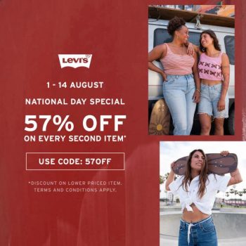 1-14-Aug-2022-Levis-National-Day-Promotion-57-OFF-on-2nd-Item-350x350 1-14 Aug 2022: Levi's National Day Promotion 57% OFF on 2nd Item