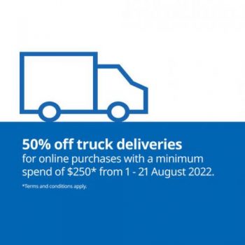 1-21-Aug-2022-IKEA-Online-Promotion-50-OFF-Truck-Deliveries-350x350 1-21 Aug 2022: IKEA Online Promotion 50% OFF Truck Deliveries