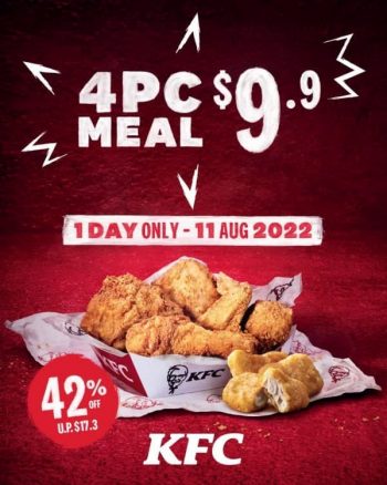 11-Aug-2022-KFC-4-pcs-Chicken-Meal-Promotion-350x438 11 Aug 2022: KFC 4 pcs Chicken Meal Promotion