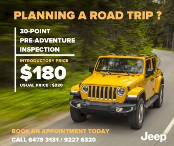 11-Aug-2022-Onward-Jeep-new-Pre-Adventure-Inspection-for-your-next-Road-Trip-Promotion-350x293 11 Aug 2022 Onward: Jeep  new Pre-Adventure Inspection for your next Road Trip Promotion