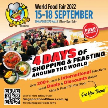 15-18-Sep-2022-Singapore-Food-Shows-World-Food-Fair-350x350 15-18 Sep 2022: Singapore Food Shows World Food Fair