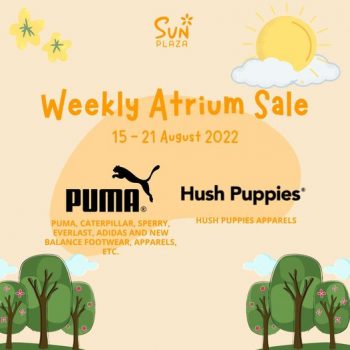 15-21-Aug-2022-Hush-Puppies-apparels-Weekly-atrium-Sale-at-Sun-Plaza-Mall--350x350 15-21 Aug 2022: Hush Puppies apparels Weekly atrium Sale at Sun Plaza Mall
