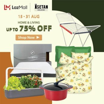 15-31-Aug-2022-Isetan-Lazada-LazHome-Fair-Sale-Up-To-75-OFF-350x350 15-31 Aug 2022: Isetan Lazada LazHome Fair Sale Up To 75% OFF