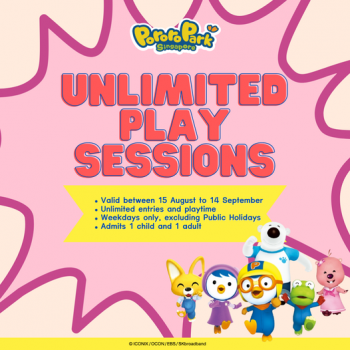 15-Aug-14-Sep-2022-Pororo-Park-Unlimited-Play-Session-Promotion-350x350 15 Aug-14 Sep 2022: Pororo Park Unlimited Play Session Promotion