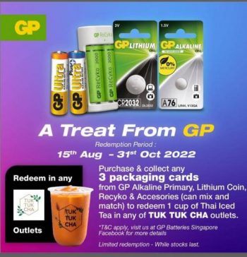 15-Aug-31-Oct-2022-GP-Batteries-FREE-Tuk-Tuk-Cha-Thai-Iced-Tea-Promotion1-350x364 15 Aug-31 Oct 2022: GP Batteries FREE Tuk Tuk Cha Thai Iced Tea Promotion