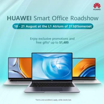 18-21-Aug-2022-Huawei-Smart-Office-Roadshow-Promotion-at-313@Somerset-350x350 18-21 Aug 2022: Huawei Smart Office Roadshow Promotion at 313@Somerset