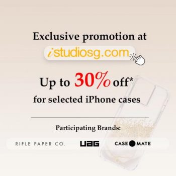 18-24-Aug-2022-iStudio-iPhone-Cases-Promotion-Up-To-30-OFF-350x350 18-24 Aug 2022: iStudio iPhone Cases Promotion Up To 30% OFF
