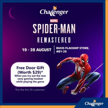 19-28-Aug-2022-Challenger-Spider-Man-Remastered-Promotion-350x350 19-28 Aug 2022: Challenger Spider-Man Remastered Promotion