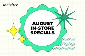 2-Aug-2022-Onward-Innisfree-August-In-Store-Promotion--350x233 2 Aug 2022 Onward: Innisfree August In-Store Promotion