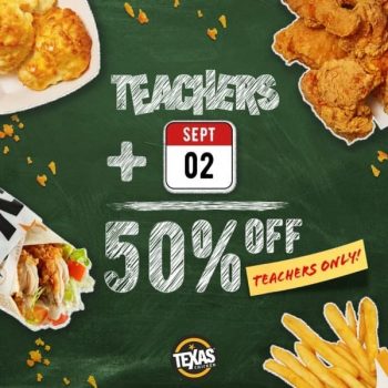 2-Sep-2022-Texas-Chicken-Happy-Teachers-Day-Promotion-350x350 2 Sep 2022: Texas Chicken Happy Teacher’s Day Promotion