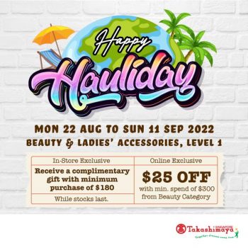 22-Aug-11-Sep-2022-Takashimaya-Department-Store-Happy-Hauliday-Sale-350x350 22 Aug-11 Sep 2022: Takashimaya Department Store Happy Hauliday Sale