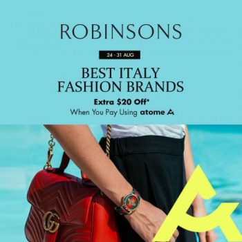 24-31-Aug-2022-Robinsons-Italy-Fashion-Brands-Sale-350x350 24-31 Aug 2022: Robinsons Italy Fashion Brands Sale