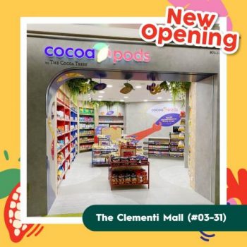 24-Aug-2022-Onward-Cocoa-Pods-The-Clementi-Mall-Opening-Promotion--350x350 24 Aug 2022 Onward: Cocoa Pods The Clementi Mall Opening Promotion