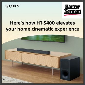 24-Aug-2022-Onward-Harvey-Norman-Sony-HT-S400-Soundbar-Promotion-350x350 24 Aug 2022 Onward: Harvey Norman Sony HT-S400 Soundbar Promotion
