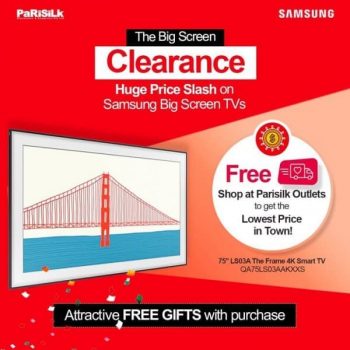 26-Aug-2022-Onward-Parisilk-Clearance-Prices-on-Samsung-Big-Screens-Promotion-350x350 26 Aug 2022 Onward: Parisilk  Clearance Prices on Samsung Big Screens Promotion