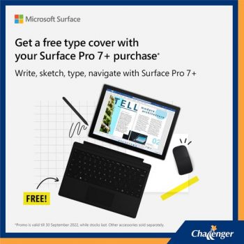 26-Aug-30-Sep-2022-Challenger-new-Surface-Pro-7-Promotion-350x350 26 Aug-30 Sep 2022: Challenger new Surface Pro 7+ Promotion