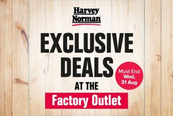 27-31-Aug-2022-Harvey-Norman-Exclusive-Deal-350x234 27-31 Aug 2022: Harvey Norman Exclusive Deal