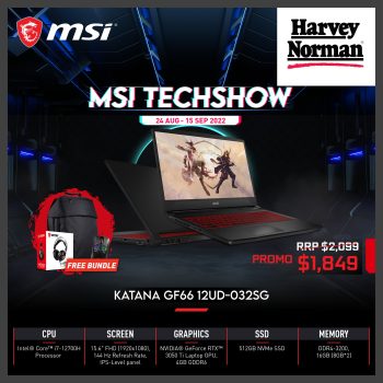 29-Aug-15-Sep-2022-Harvey-Norman-Msi-Techshow-Promotion4-350x350 24 Aug-15 Sep 2022: Harvey Norman Msi Techshow Promotion