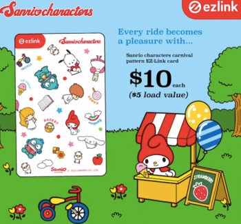 29-Aug-2022-Onward-EZ-Link-Sanrio-characters-carnival-pattern-Promotion-350x325 29 Aug 2022 Onward: EZ-Link  Sanrio characters carnival pattern Promotion