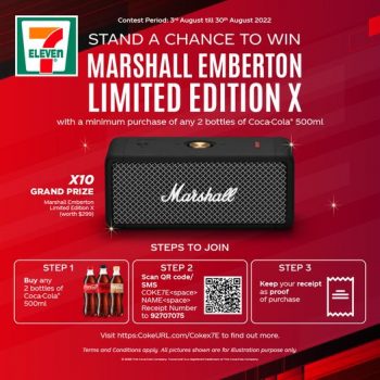3-30-Aug-2022-7-Eleven-Marshall-Emberton-Limited-Edition-X-350x350 3-30 Aug 2022: 7-Eleven Marshall Emberton Limited Edition X