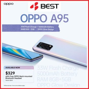 3-Aug-2022-Onward-BEST-Denki-OPPO-A95-Promotion-350x350 3 Aug 2022 Onward: BEST Denki OPPO A95 Promotion