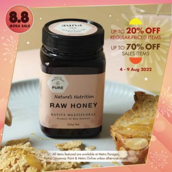4-9-Aug-2022-Metro-Honey-and-Supplements-8.8-Sale--350x350 4-9 Aug 2022: Metro Honey and Supplements 8.8 Sale