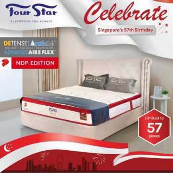 4-Aug-2022-Onward-Four-Star-Mattress-Singapores-57th-Birthday-Promotion-350x350 4-9 Aug 2022: Four Star Mattress Singapore’s 57th Birthday Promotion