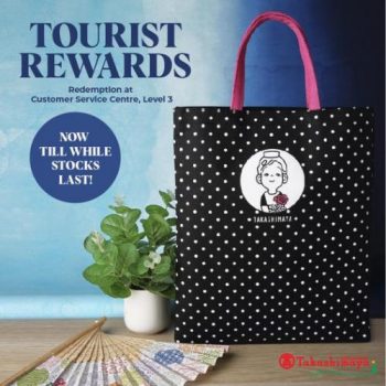 4-Aug-2022-Onward-Takashimaya-Tourist-Rewards-FREE-Rose-Chan-Tote-Bag-Promotion-350x350 4 Aug 2022 Onward: Takashimaya Tourist Rewards FREE Rose Chan Tote Bag Promotion