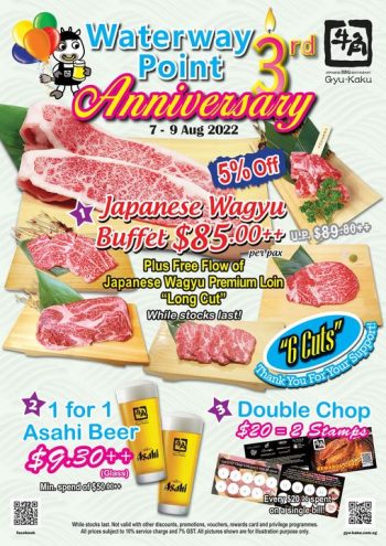 7-9-Aug-2022-Gyu-Kaku-Japanese-BBQ-Restaurant-3rd-Anniversary-Promotion-350x495 7-9 Aug 2022: Gyu-Kaku Japanese BBQ Restaurant 3rd Anniversary Promotion