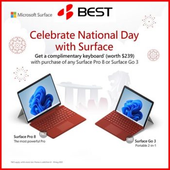 8-10-Aug-2022-BEST-Denki-National-day-Promotion-with-Surface--350x350 8-10 Aug 2022: BEST Denki National day Promotion with Surface