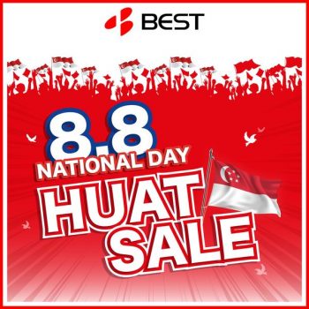 8-Aug-2022-Onward-BEST-Denki-8.8-National-Day-Huat-Sale-350x350 8 Aug 2022 Onward: BEST Denki 8.8 National Day Huat Sale