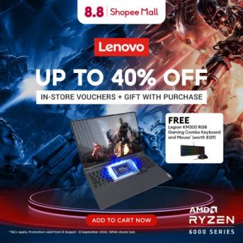8-Aug-9-Sep-2022-Lenovo-Shopee-Promotion-Up-To-40-OFF--350x350 8 Aug-9 Sep 2022: Lenovo Shopee Promotion Up To 40% OFF