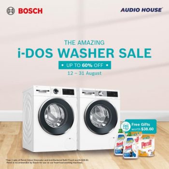 Audio-House-BOSCH-I-DOS-Washer-Sale-350x350 12-31 Aug 2022: Audio House BOSCH I-DOS Washer Sale