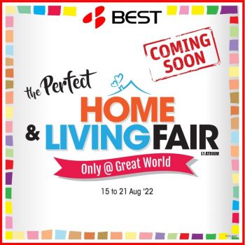BEST-Denki-Home-Living-Fair-at-Great-World-350x350 15-21 Aug 2022: BEST Denki Home & Living Fair at Great World