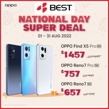 BEST-Denki-Singapore-350x350 10 Aug 2022 Onward: BEST Denki OPPO's National Day Super Deal