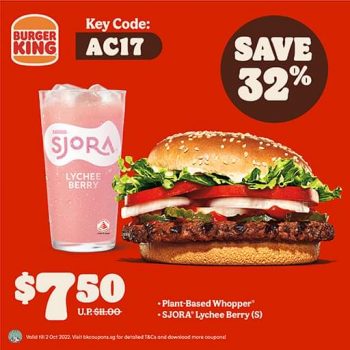 Burger-King-Coupon-Deal-7-350x350 Now till 2 Oct 2022: Burger King Coupon Deal Digital Promo Code! Up to 50% OFF!