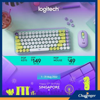 Challenger-Logitech-POP-Promotion-350x350 1-31 Aug 2022: Challenger Logitech POP Promotion