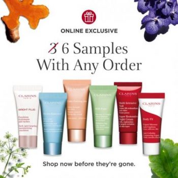 Clarins-Online-FREE-Sample-Promotion-350x350 9 Aug 2022: Clarins Online FREE Sample Promotion