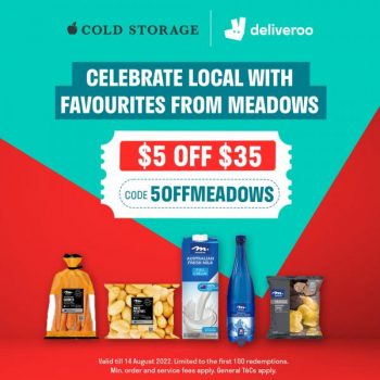 Cold-Storage-Deliveroo-5-OFF-Promotion-350x350 9-14 Aug 2022: Cold Storage Deliveroo $5 OFF Promotion