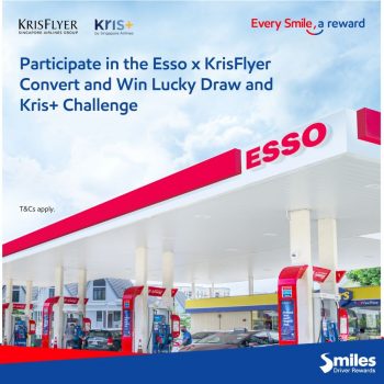 Esso-and-KrisFlyer-Convert-and-Win-Lucky-Draw-and-Kris-Challenge-350x350 12 Aug-30 Sep 2022: Esso and KrisFlyer Convert and Win Lucky Draw and Kris+ Challenge