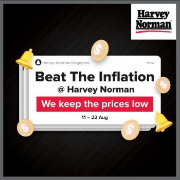 Harvey-Norman-Beat-The-Inflation-Promotion-350x350 11-22 Aug 2022: Harvey Norman Beat The Inflation Promotion