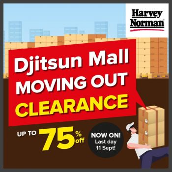 Harvey-Norman-Djitsun-Mall-Moving-Out-Clearance-Sale-350x350 19 Aug-11 Sep 2022: Harvey Norman Djitsun Mall Moving Out Clearance Sale