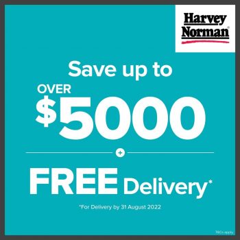 Harvey-Norman-Furniture-Storewide-Sale-350x350 19-31 Aug 2022: Harvey Norman Furniture Storewide Sale