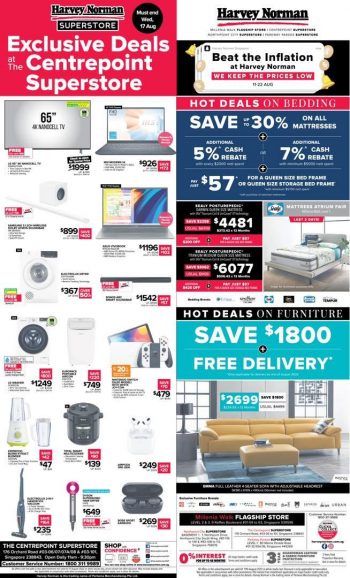 Harvey-Norman-Press-Advertisement-Promotion2-350x578 15-19 Aug 2022: Harvey Norman Press Advertisement Promotion