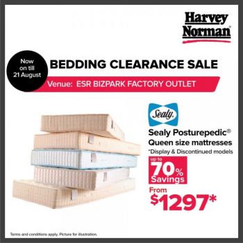 Harvey-Norman-Sealy-Bedding-Clearance-Sale-Up-To-70-OFF-350x350 15-21 Aug 2022: Harvey Norman Sealy Bedding Clearance Sale Up To 70% OFF