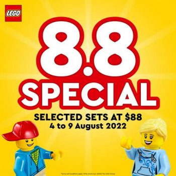 Metro-LEGO-8.8-Sale-350x350 4-9 Aug 2022: Metro LEGO 8.8 Sale